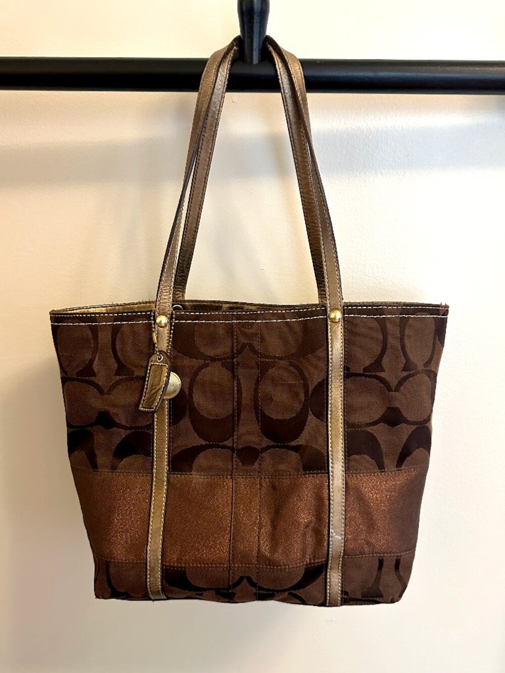 VINTAGE COACH 90s Y2K TOTE BAG